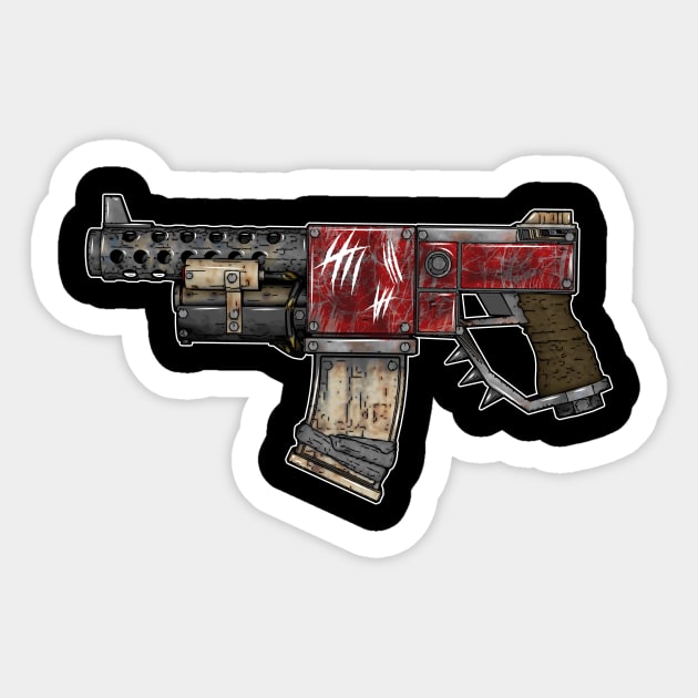 Big Shoota Sticker by SimonBreeze